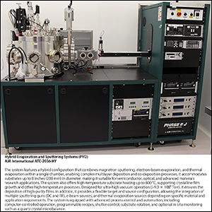 Hybrid Evaporation and Sputtering System PVD